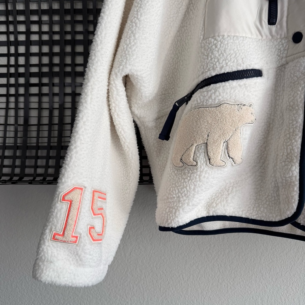 Free people Hit The Slopes Patch Fleece Jacket - Picture 4 of 8